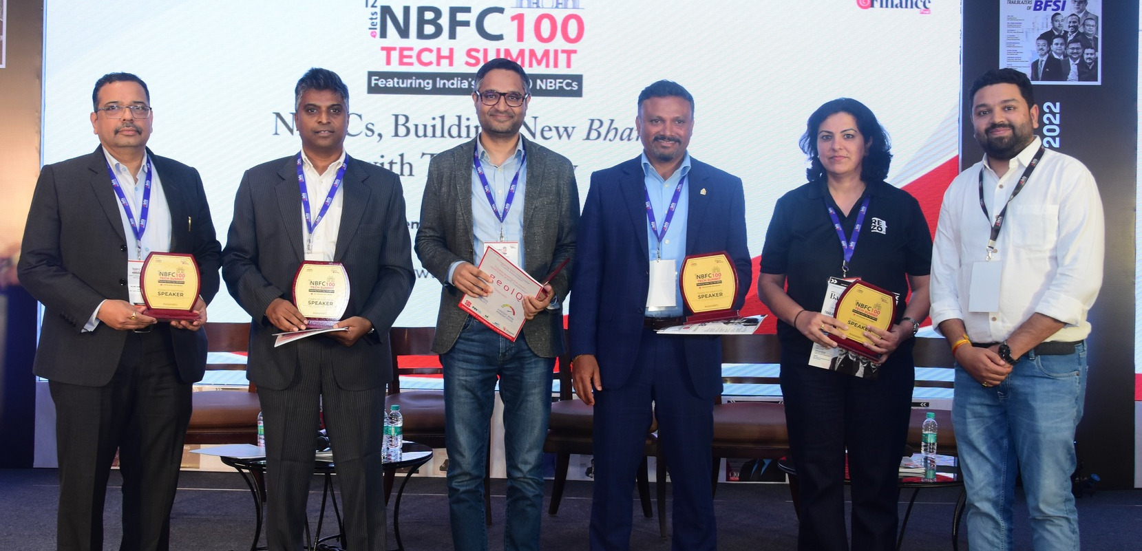Panel discussion at the NBFC100 Tech Summit