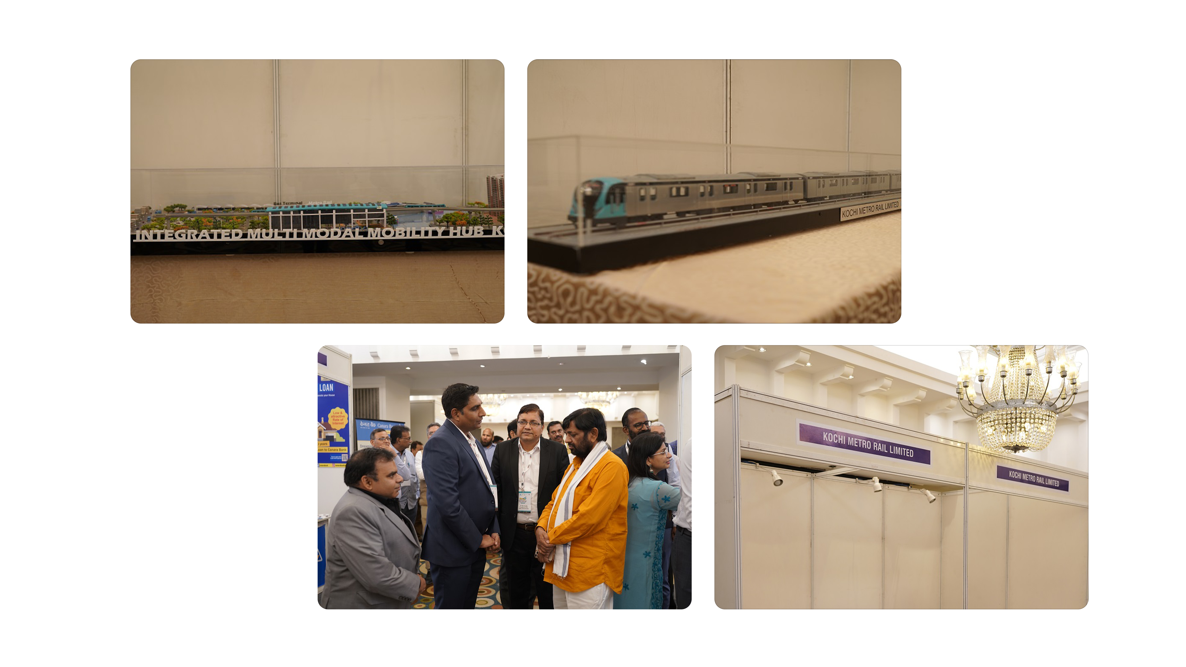 Expo floor at the Elets National Smart Railway Conclave